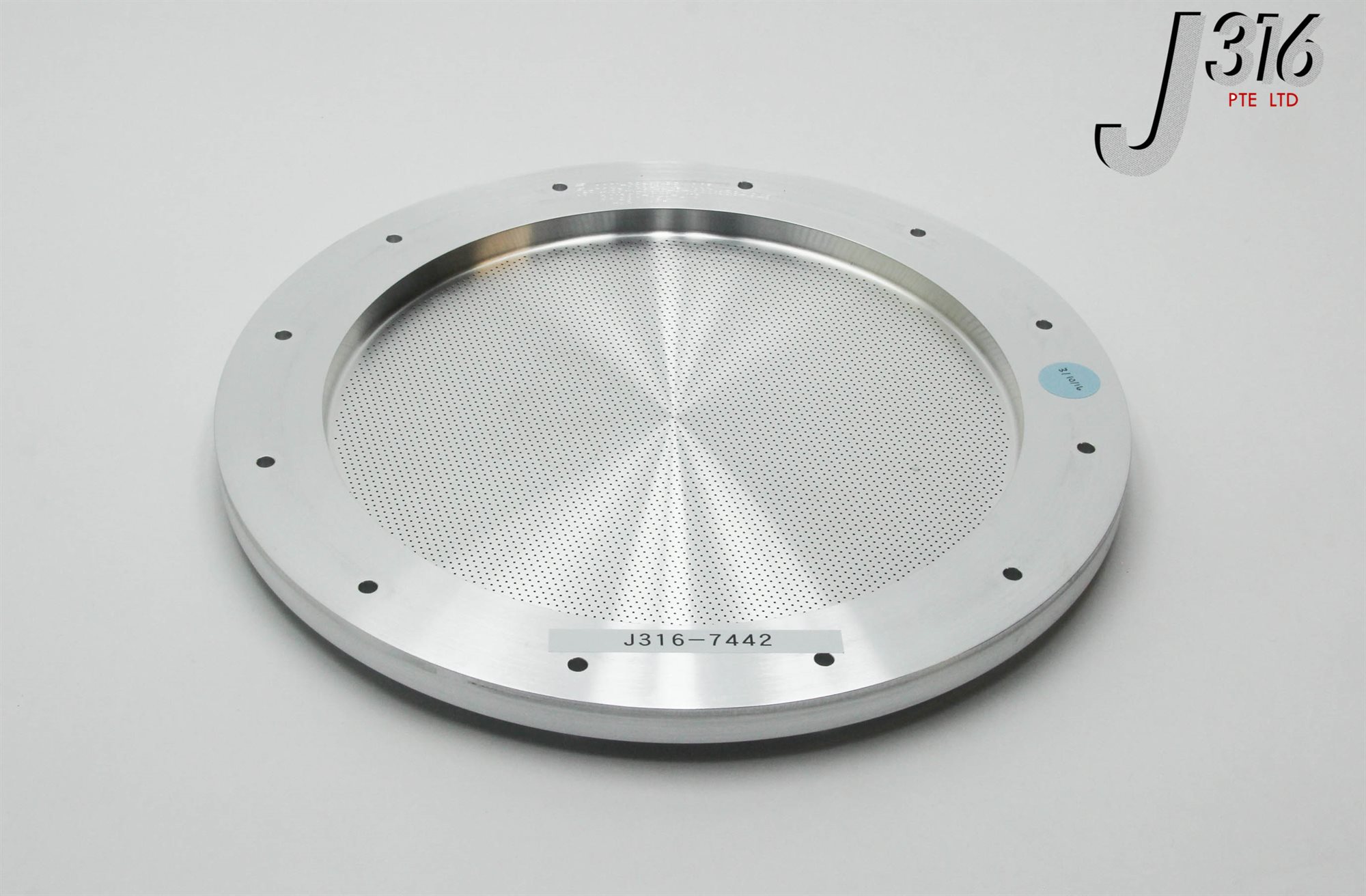 3点オーダーC 7442 APPLIED MATERIALS PLATE, PERF 200MM EMISSIVITY-INVARIANT 0021